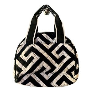 Rosen Blue Quilted Insulated Lunch Bag